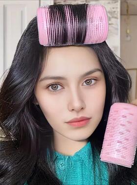 6Pcs Randomly Color Aluminum Core Long Hair Curler Bang Roll