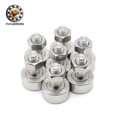 直供440不锈钢凸轮轴承从动器CFS6V螺栓滚轮滚针轴承12*21.5*M6
