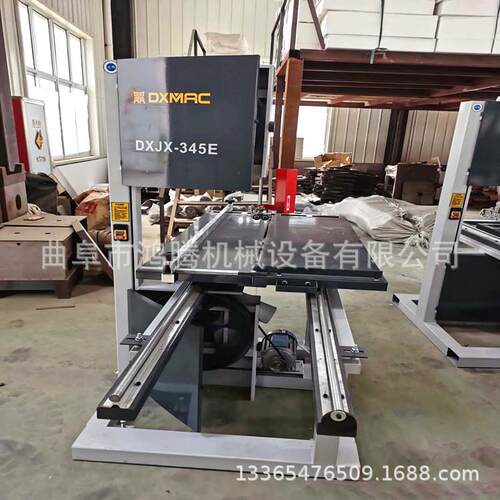 工厂直销木工带锯机 制造 操作简使用方便 可定做滑轨推台