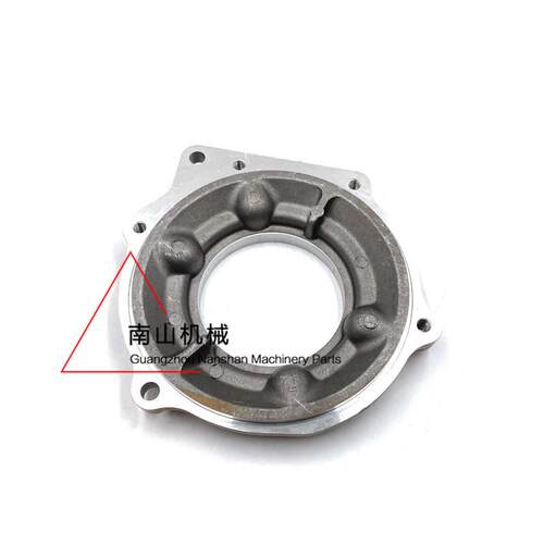 卡特E200B/312C/320B/C柴油高压油泵连接盘S6K发动机法兰盘盖挖机