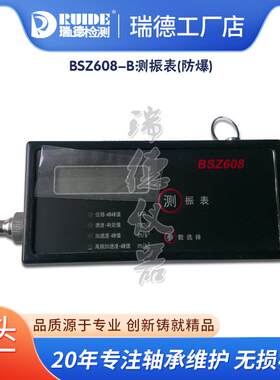 瑞德本安防爆测振表BSZ608-B煤矿化工用便携防爆测测震BSZ608厂家