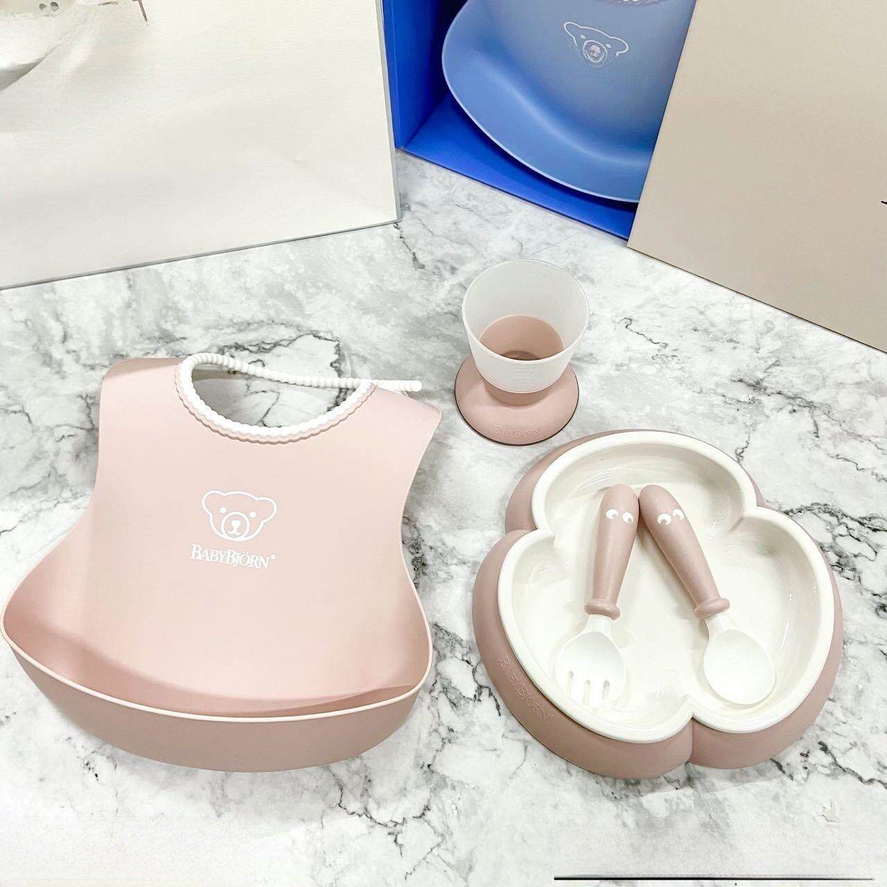 采购产品瑞典婴儿叉子，勺子，水杯，盘子，围兜，儿童的防滑套，