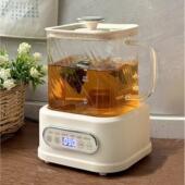 巴森小方炖养生壶花茶壶全玻璃不含胶办公室多功能大容量烧水壶