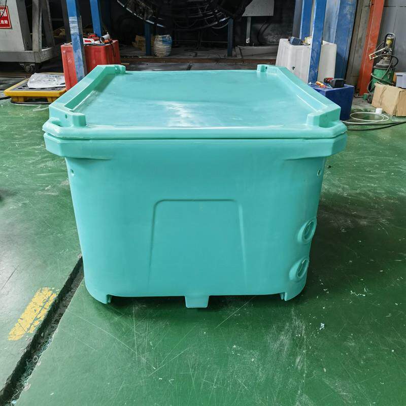 华社660升塑料保温箱食品冷藏海鲜水产蔬菜冰桶滚塑异形加工