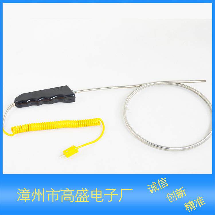 TP03K型温度探头-40°～1300°温度表测温探头1米直径6mm