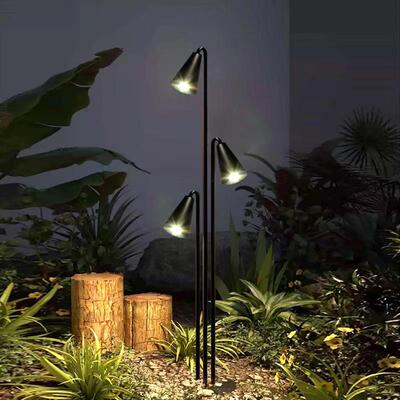 户外庭院防水小金斗草坪灯铝材花园装饰地插式道路园林草地景观灯