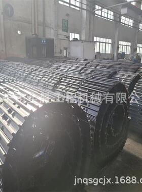 E336D挖掘机履带总成 履带板 驱动齿 四轮一代