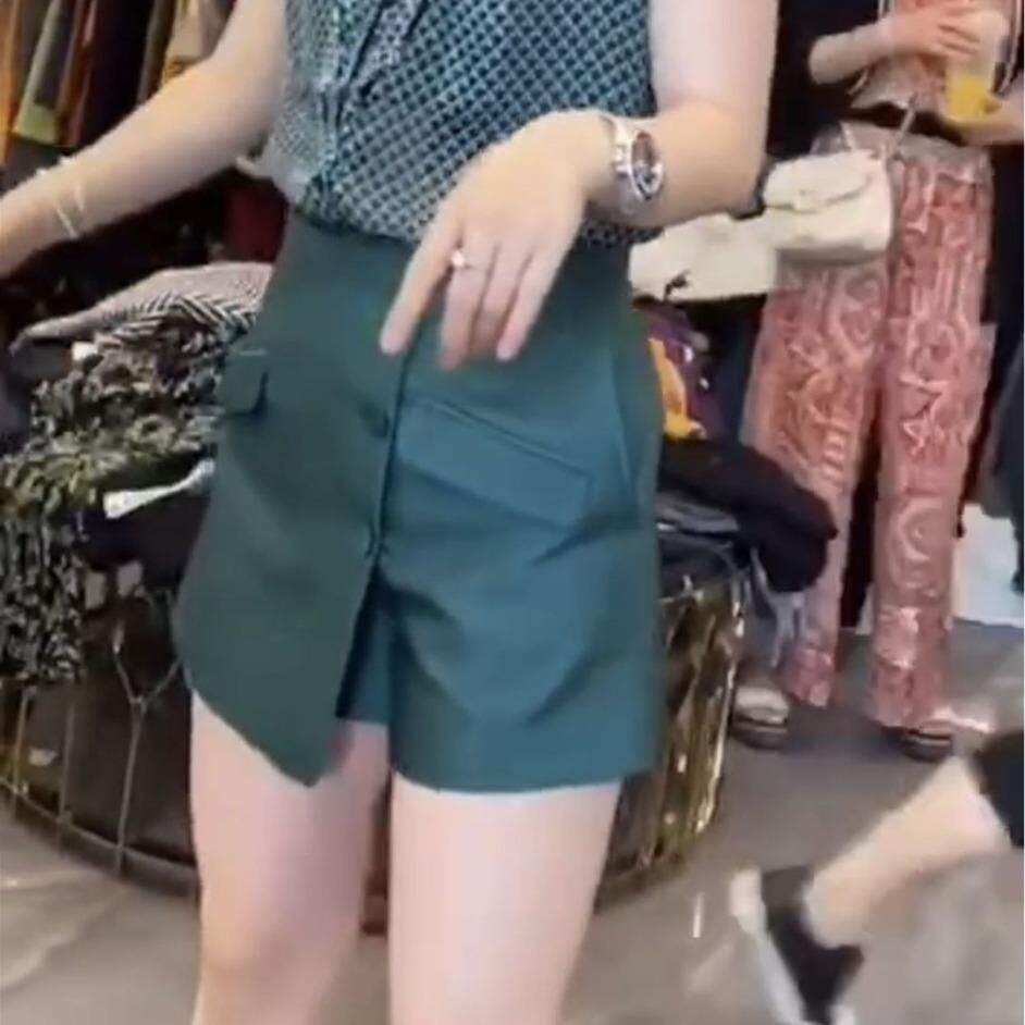 强28大爱美依缘时尚两件套女2025夏季新款雪纺衫高腰小脚裤