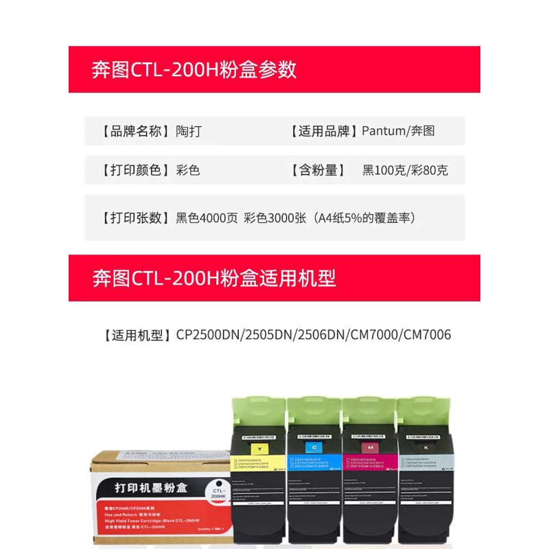 适用奔图cp2500dn显影组件 ctl350hk显影仓 cp2505 2506dn 2515 5
