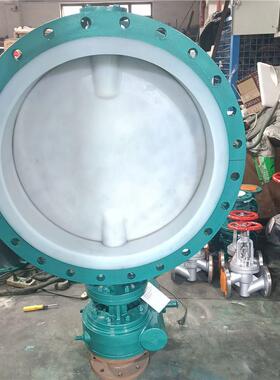 尺寸手动铸钢规格衬16C-蝶阀D341F46法兰式氟