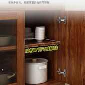 新中式 餐边柜实木框靠墙一体储物柜家用客厅茶水酒柜大容量