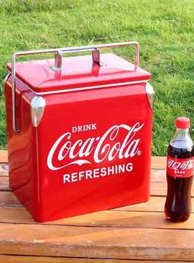 正品可口可乐冰桶保温箱手提车载收纳小众高颜值潮流家居摆饰装饰