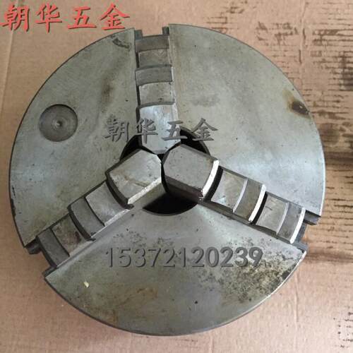 二手旧环球建华沪工三爪卡盘三爪自定心联动卡盘K80K100K200大小