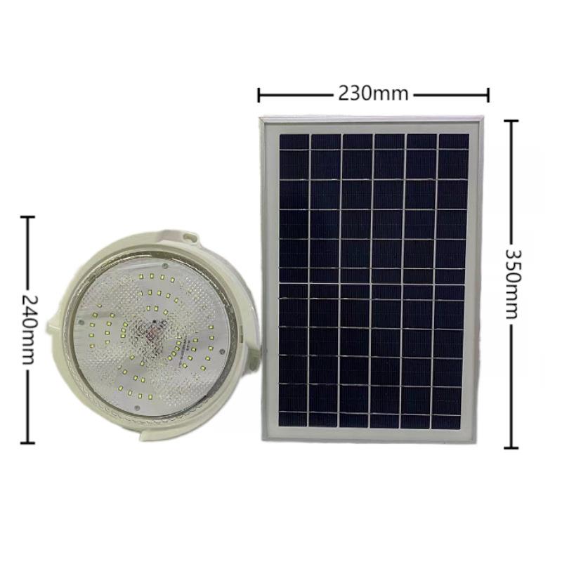 厂家太阳能吸顶灯家用照明室内灯太阳能走廊灯家用庭院灯