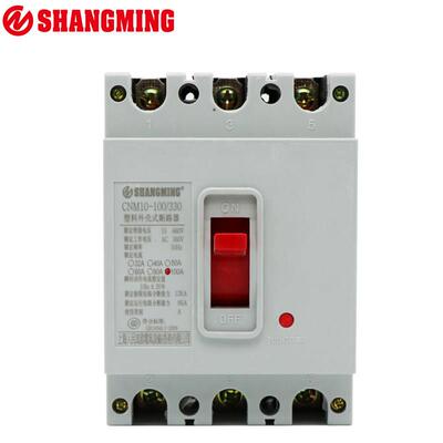 正品人民电气 塑路壳断器空气开关DZ10-100/2330 1300A50A400A630