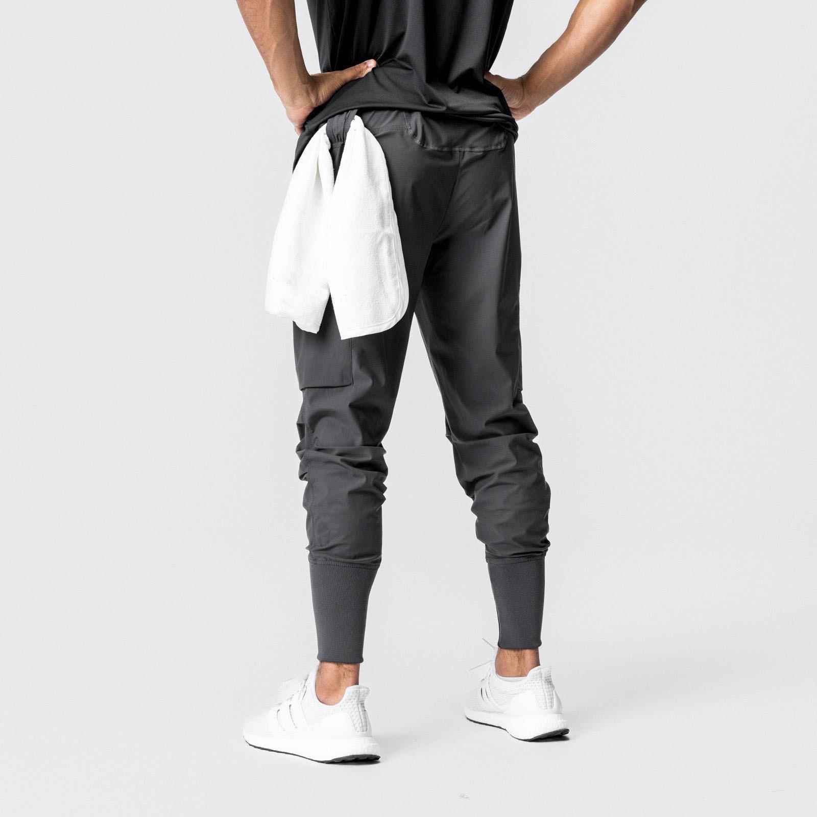 overalls cuff elastic multi-pocket mens quick-drying