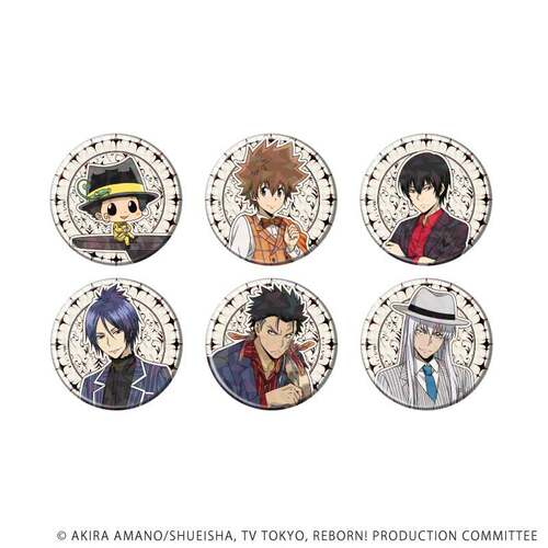 预售 A3 家庭教师HITMAN REBORN! 成套西服 闪徽章 立牌 钥匙扣