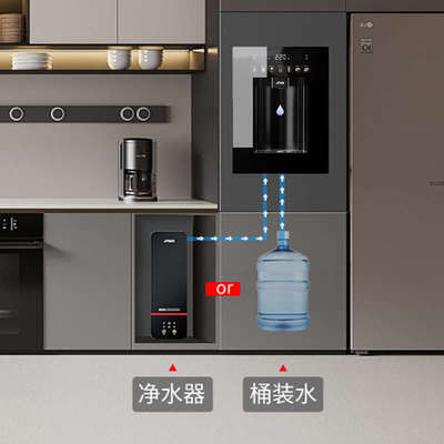 净派森嵌入式管线机饮水机直饮机可接桶装水家用壁挂台式净水器E6