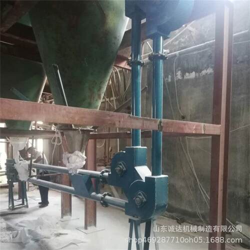 鸡西精细矿粉灌仓用管链输送机多管径垂直输送管链上料机