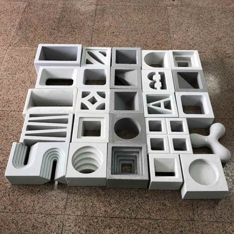 发泡陶瓷空心砖轻质网红双面水泥构件砖隔断墙镂空艺术造型装饰砖