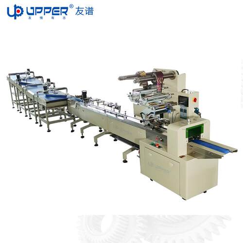 巧装克自标准力理料包装线 涂层巧克力棒动包机 工厂402定制自动