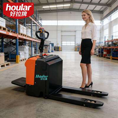 现货2/吨站驾式仓储电动托盘车CBD0全电动叉车拖板车液压地牛