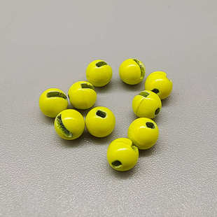 飞f珠 料tungsten 蝇头 若虫 头 绑 飞配件钨头jig制材白鹭珠型