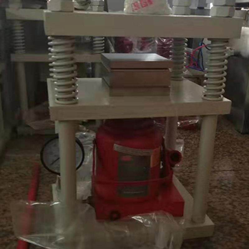 手动液压制样机双柱10吨千斤顶手动压力机打饼机模具压片机图片