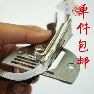缝纫机配件 工业平车薄料拉筒雪纺四折筒真丝包边器筒平缝机A10