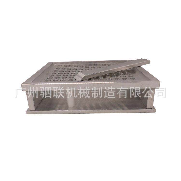 化妆品12孔72孔120孔铝制润唇膏口红模具硅胶铝模口红灌装机