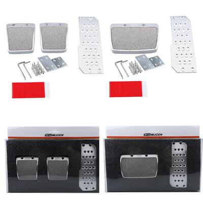 无限MUGEN踏板汽车改装通用脚踏板防滑油门刹车手动自动波档踏板