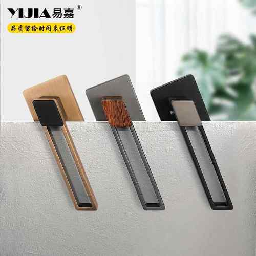 易嘉五金分体式锌合金家居室内门锁现代简约静音机械门锁