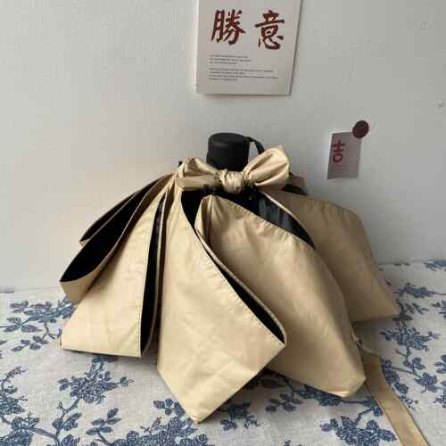 新款msho温灰八股便携小巧防紫外雨防晒遮阳迷你伞线手动五柔折袖