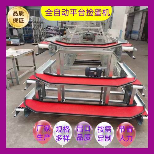 平台捡蛋机阶梯笼立式笼A型蛋鸡笼H型蛋鸡笼可匹配