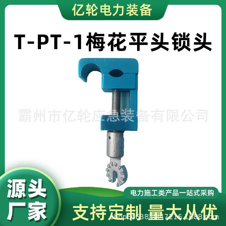 T-PT-1梅花平头锁头电力施工引线锁杆固定导线绝缘杆工具