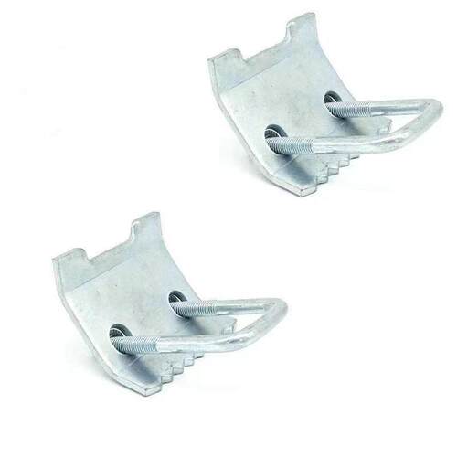 抗震支架带齿压板 工字钢固定夹 C型钢压板 U型卡扣 钢结构梁夹