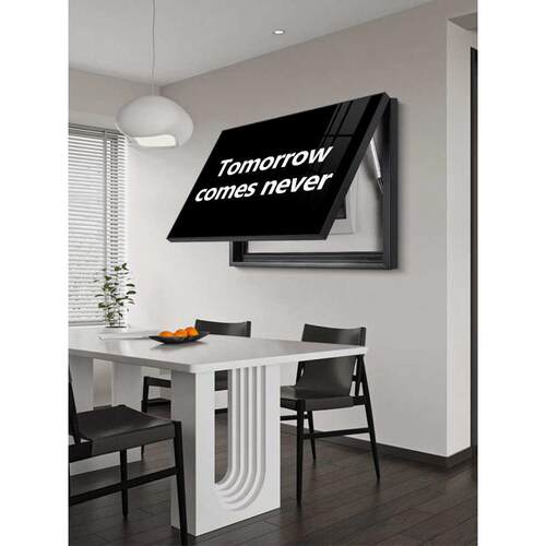 现代简约电表箱装饰画客厅黑白免打孔遮挡箱电闸盒挂画盖板配电箱