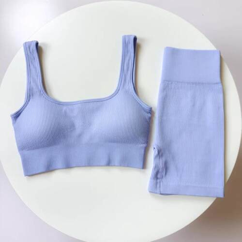 Yoga suit set, women's outdoor sports vest, tight fitting