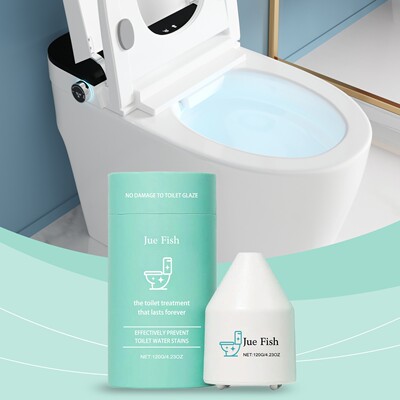 JUE FISH Toilet Cleaner, Tank-Drop Automatic Foam Release fo