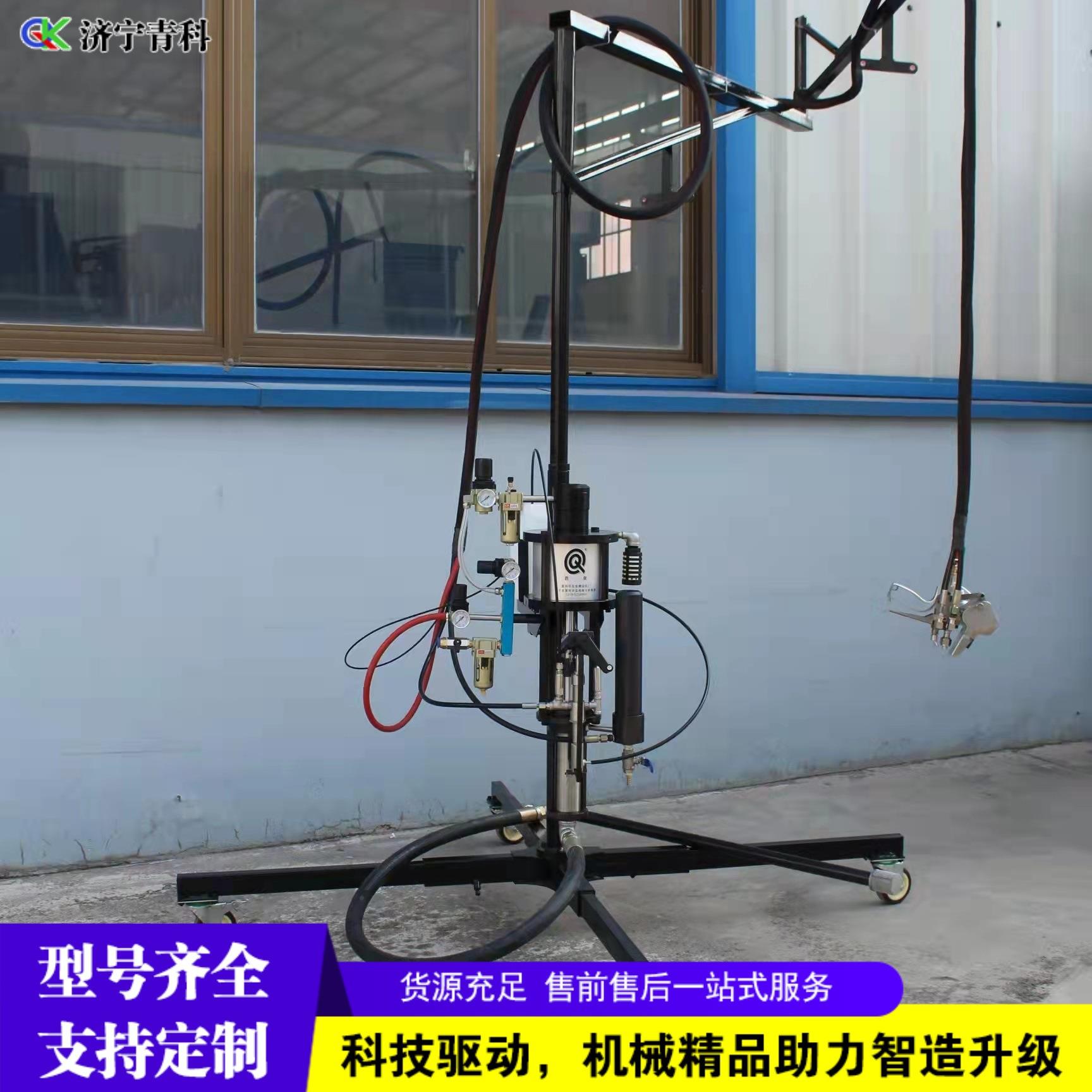 树脂纤维喷涂设备玻璃纤维涂层成型机外混型喷枪玻璃钢喷涂机
