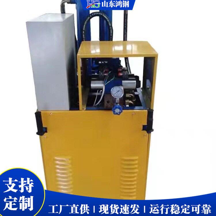 小型电动液压二次构造柱泵 细石混凝土输送泵 简易操作液压上料机