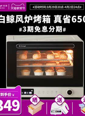 长帝大白鲸风炉电烤箱新款家用小型烘焙商用多功能二合一多层发酵
