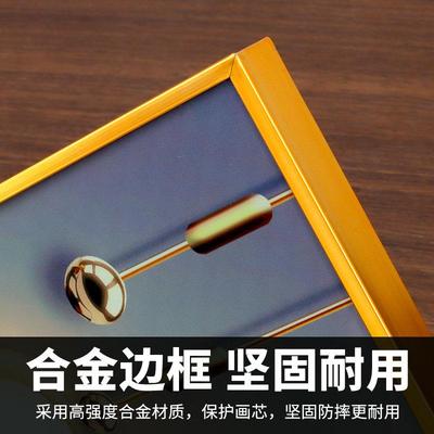 挂钟客厅2025新款万年历自动对时电子钟插电装饰画画挂墙表报时钟