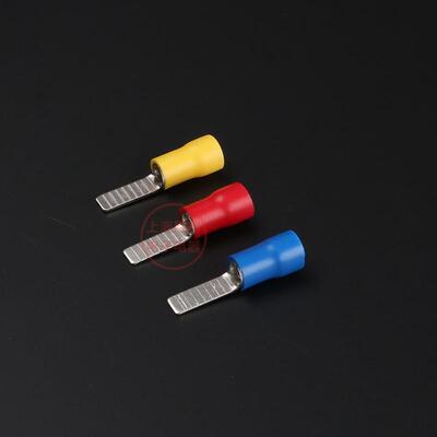 【厂家直销】片形绝缘端子 冷压端子 铜鼻子 DBV5.5-14 500只