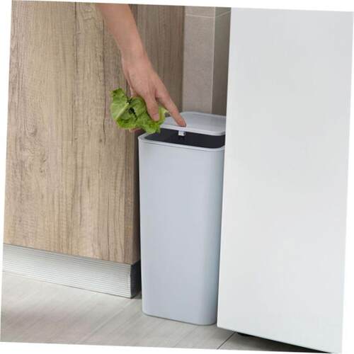 Rubbish Can Kitchen Toilet Trash with Press Lid Garbage Bin