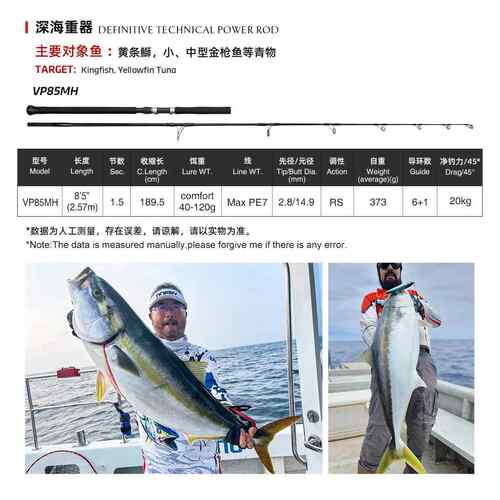 NOBY诺比轻型波爬E铅金GT竿鱼竿枪钓笔鱼竿诺比轻型路亚竿海钓竿