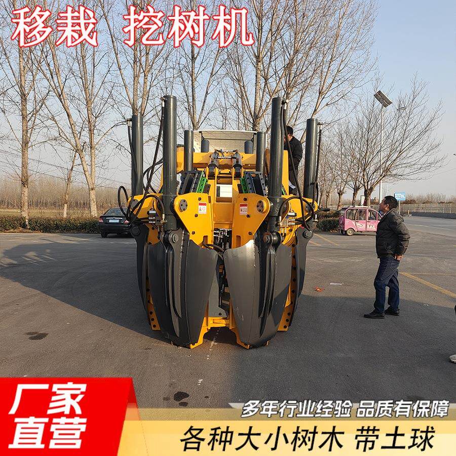 出口挖树机根径1.6米树木移栽Treetransplantingmachine160cm