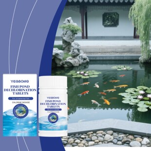 YEGBONG Fish Tank Chlorine Removal Tablets - Cleans Stains,