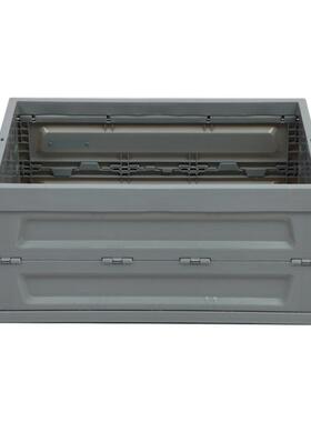 600-280折叠物流箱箱灰色大GVN号折式物流U叠周转塑料加厚E折叠箱