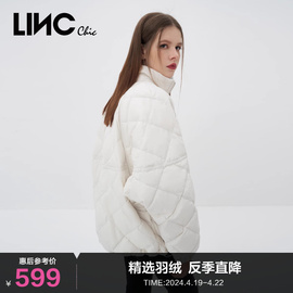 lincchic金羽杰羽绒服女机能，短款轻薄羽绒服女夹克，外套y21802089y